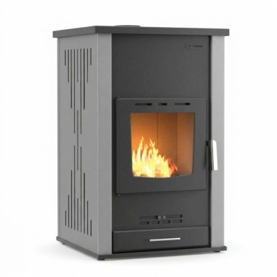 Poêle à bois bouilleur Velmora Fire ATS HYDRO gris, 33kW - Comparaison de produits