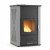 Poêle à bois bouilleur Velmora Fire ATS HYDRO gris, 33kW