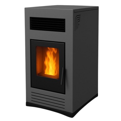 Poêle à granulés Mytherm Angela TA 10 PRO gris, 10kW - Promotions