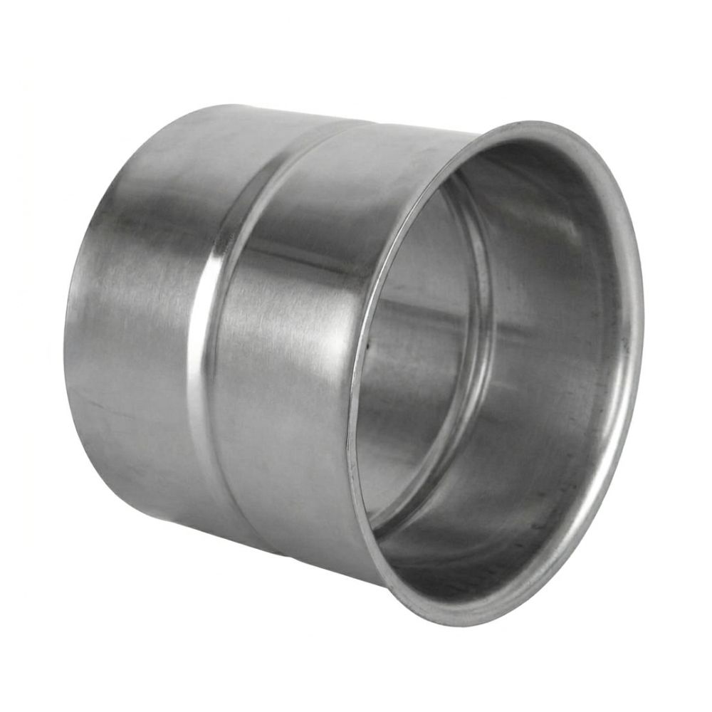 Rosace pour conduit de cheminée PARKANEX, Inox, Ø150 mm, Épaisseur 2 mm | Tuyaux de poêle | Cheminée |