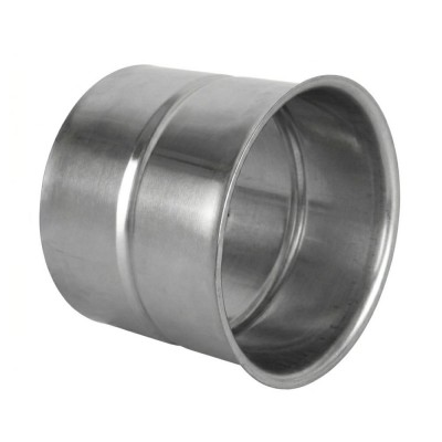 Rosace pour conduit de cheminée PARKANEX, Inox, Ø130 mm, Épaisseur 2 mm - Tuyaux de poêle