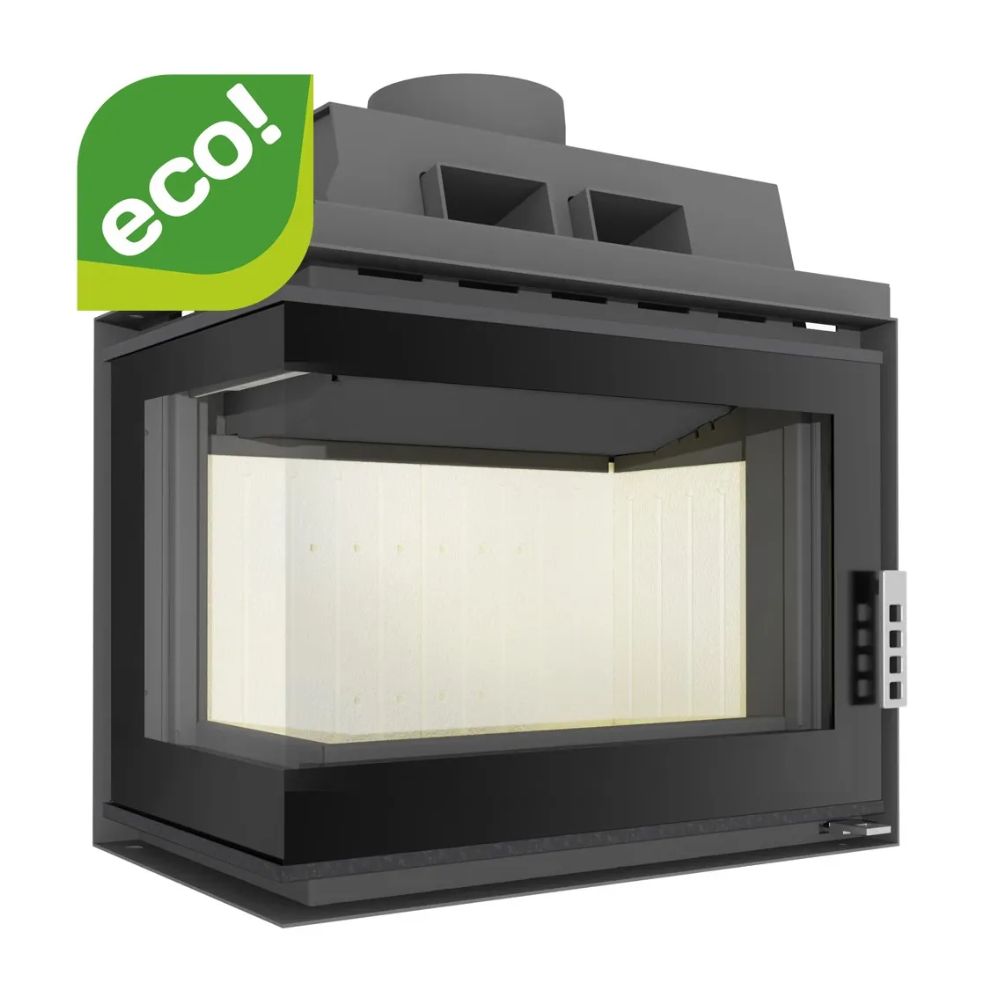 Cheminée à bois UNIFLAM 600 DURO S avec arrivée d’air, côté gauche, 11 kW | Insert Cheminées à bois | Insert cheminées |
