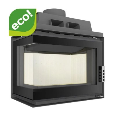 Cheminée à bois UNIFLAM 600 DURO S avec arrivée d’air, côté gauche, 11 kW - Comparaison de produits