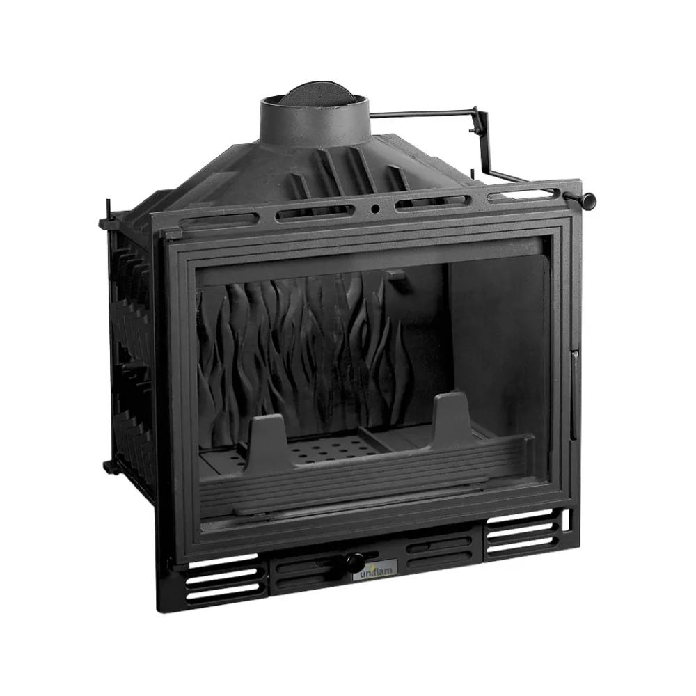 Cheminée à bois UNIFLAM 600 ECO avec registre, 8 kW | Insert Cheminées à bois | Insert cheminées |