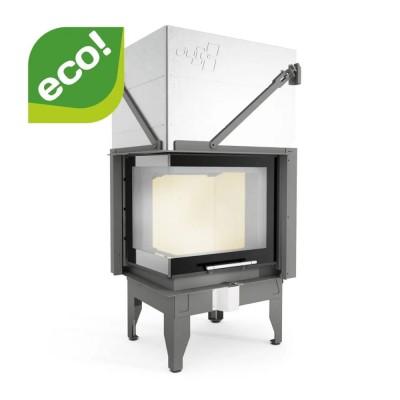 Cheminée à bois UNIFLAM 660 DURO avec conduits d’air et arrivée d’air, côté gauche, 10,25 kW - Comparaison de produits
