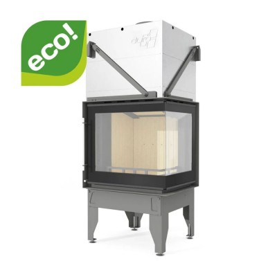 Cheminée à bois UNIFLAM 660 DURO avec conduits d’air et arrivée d’air, côté droit, 10 kW - Comparaison de produits