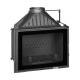 Cheminée à bois UNIFLAM 700 PLUS ECO avec registre et arrivée d'air, 12 kW | Insert cheminées en fonte | Insert cheminées |