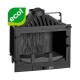 Cheminée à bois UNIFLAM 700 STANDARD ECO avec registre, 10 kW | Insert Cheminées à bois | Insert cheminées |