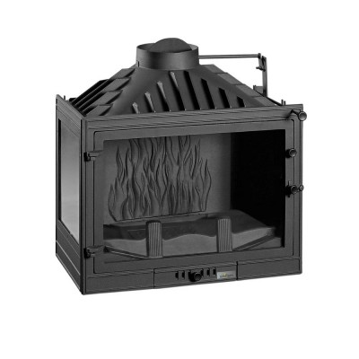 Cheminée à bois UNIFLAM 700 STANDARD avec registre, côté gauche, 14 kW - Comparaison de produits