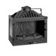 Cheminée à bois UNIFLAM 700 STANDARD avec registre, côté gauche, 14 kW | Insert Cheminées à bois | Insert cheminées |