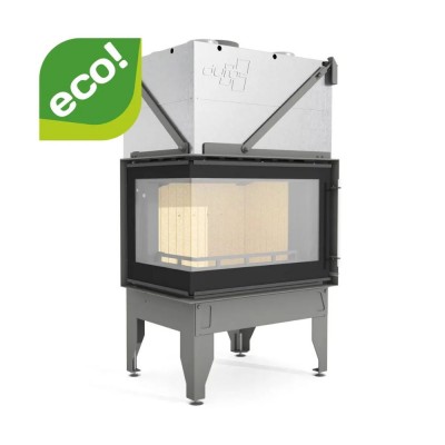 Cheminée à bois UNIFLAM 760 DURO avec conduits d’air et arrivée d’air, côté gauche, 10,8 kW - Comparaison de produits