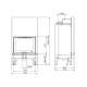 Cheminée à bois UNIFLAM 760 EVO avec porte relevable et arrivée d’air, 11 kW | Insert Cheminées à bois | Insert cheminées |