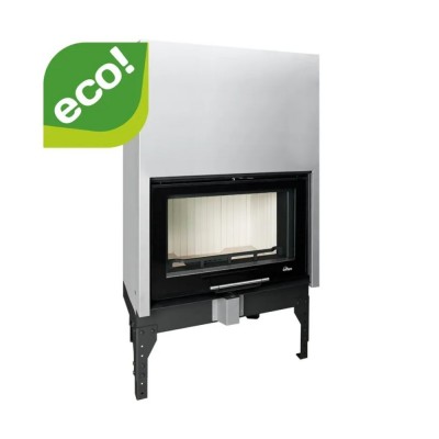 Cheminée à bois UNIFLAM 760 EVO avec porte relevable et arrivée d’air, 11 kW - Comparaison de produits