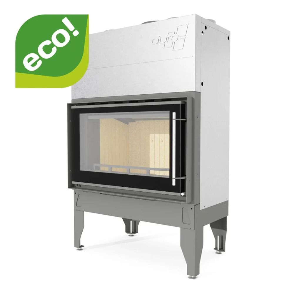 Cheminée à bois UNIFLAM 860 DURO avec conduits d’air et arrivée d’air, 13 kW | Insert Cheminées à bois | Insert cheminées |