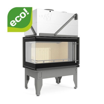 Cheminée à bois UNIFLAM 860 DURO avec conduits d’air et arrivée d’air, côté gauche, 14,1 kW - Comparaison de produits