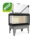 Cheminée à bois UNIFLAM 860 DURO avec conduits d’air et arrivée d’air, côté gauche, 14,1 kW | Insert Cheminées à bois | Insert cheminées |