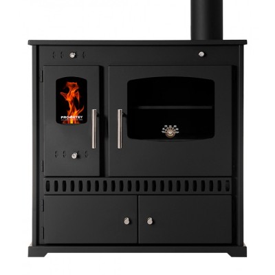 Poêle à bois cuisinière Prometey Perfect Eco, 7 kW - Poêles à bois
