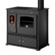 Poêle à bois cuisinière Prometey Perfect Eco, 7 kW |  |  |