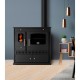 Poêle à bois cuisinière Prometey Perfect Eco, 7 kW |  |  |