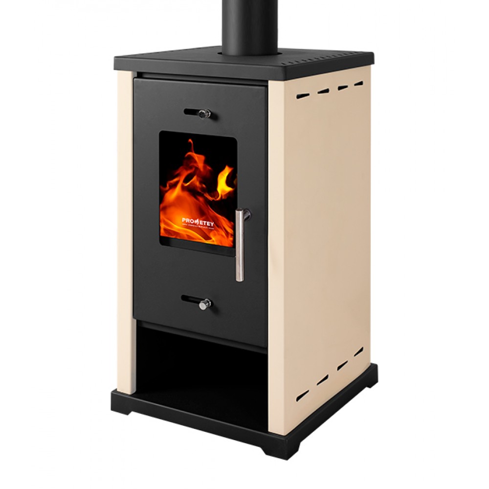 Poêle à bois Prometey EKO Mini Ivoire, 6.4 kW | Poêles à bois |  |