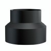 Réducteur de conduit de cheminée MK NERO, acier, noir, Ø120-130, Épaisseur 2mm