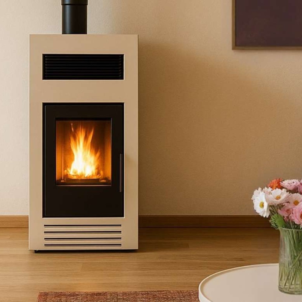 Poêle à granulés Mytherm Angela TA 10 PRO beige, 10kW | Poêles à granulés |  |