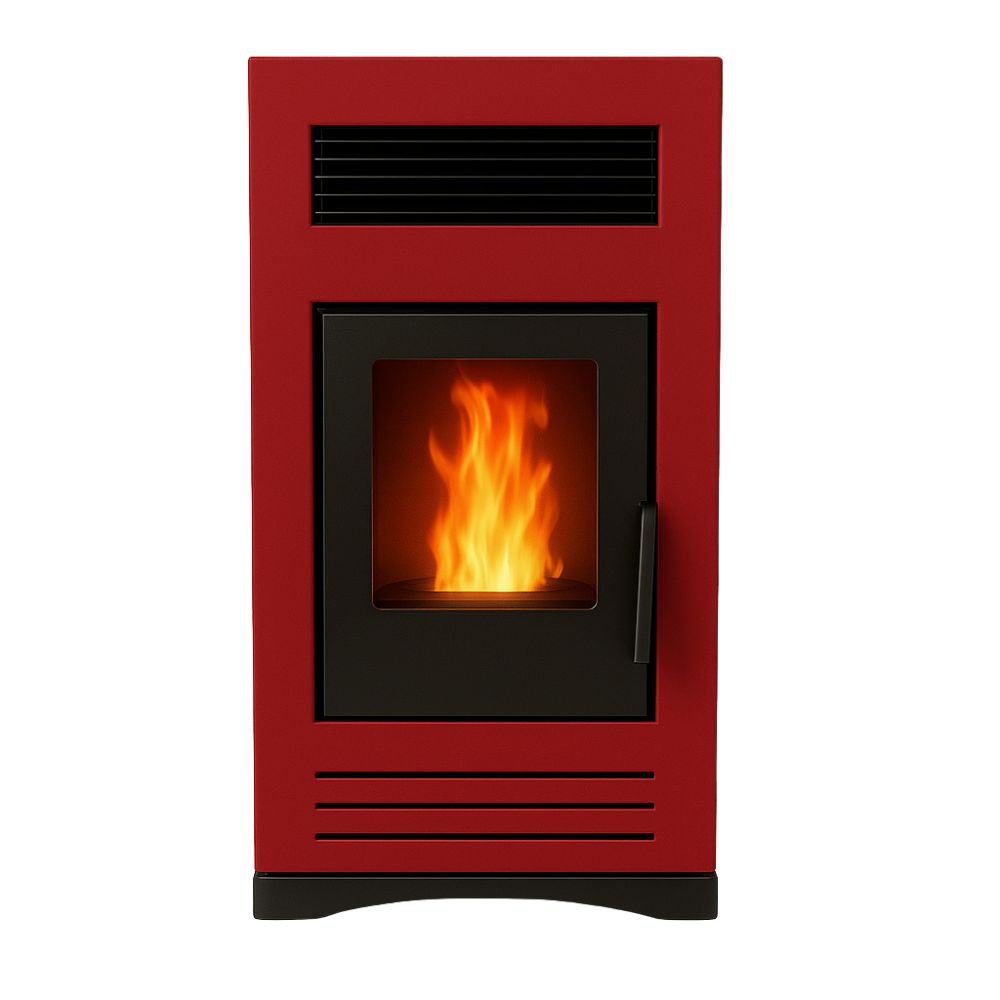 Poêle à granulés Mytherm Angela TA 14 PRO rouge , 14 kW | Poêles à granulés |  |