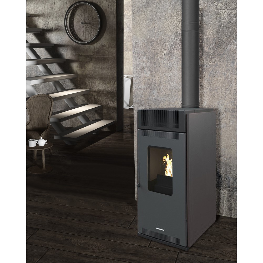 Poêles à granulé Balkan Energy P10 Black, 10kW | Poêles à granulés air  | Poêles à granulés |