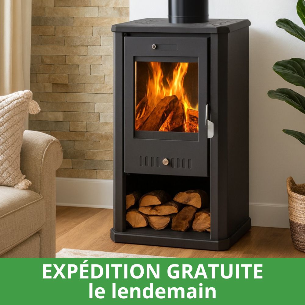 Poêle à bois Balkan Energy Bianca, 8.5kW | Poêles à bois air  | Poêles à bois |