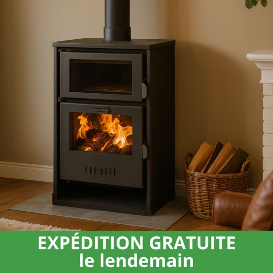 Poêle à bois bouilleur, avec four Balkan Energy Suzana, 11.6kW 17.5kW — free download