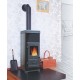 Poêle à bois Plamen Dora 10N noir, 7.2kW, Log | Poêles à bois en fonte | Poêles à bois |