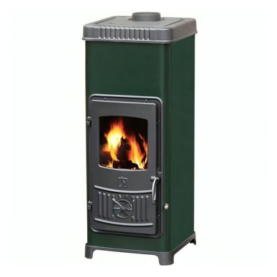 Poêle à bois Plamen Dora 10N vert, 7.2kW, Log - Comparaison de produits
