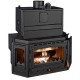 Insert cheminée bouilleur Prity TC W35, 40kw | Insert cheminées bouilleur | Insert cheminées |