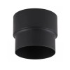 Réducteur de conduit de cheminée PARKANEX, acier, noir, Ø120-130, Épaisseur 2mm