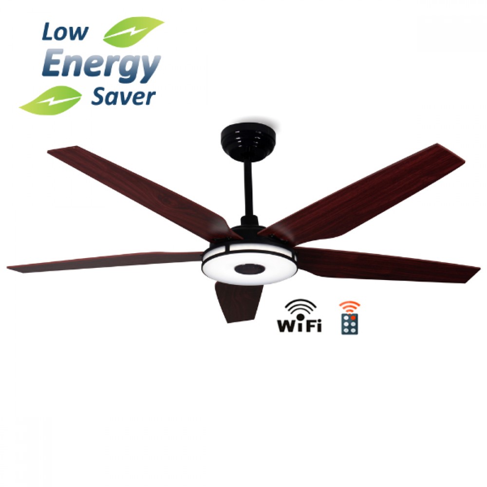 Ventilateur plafond avec Wi-Fi et télécommande Telemax CES565SL, 142cm | Ventilateurs plafond | Ventilateurs |