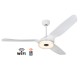Ventilateur plafond avec Wi-Fi et télécommande Telemax CES603FL White, 152cm | Ventilateurs plafond | Ventilateurs |