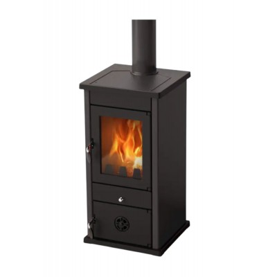 Poêle à bois bouilleur MBS Thermo Vesta noir, 9kW - Rechercher