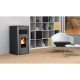 Poêle à granulés  Alfa Plam Luca Noir, 8 kW | Poêles à granulés air  | Poêles à granulés |
