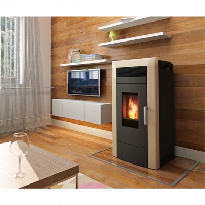 Poêle à granulés hydro Alfa Plam Commo, 22.5 kW - Comparaison de produits
