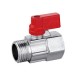 Mini robinet à tournant sphérique F/M, taille 1/2 " | Plomberie |  |