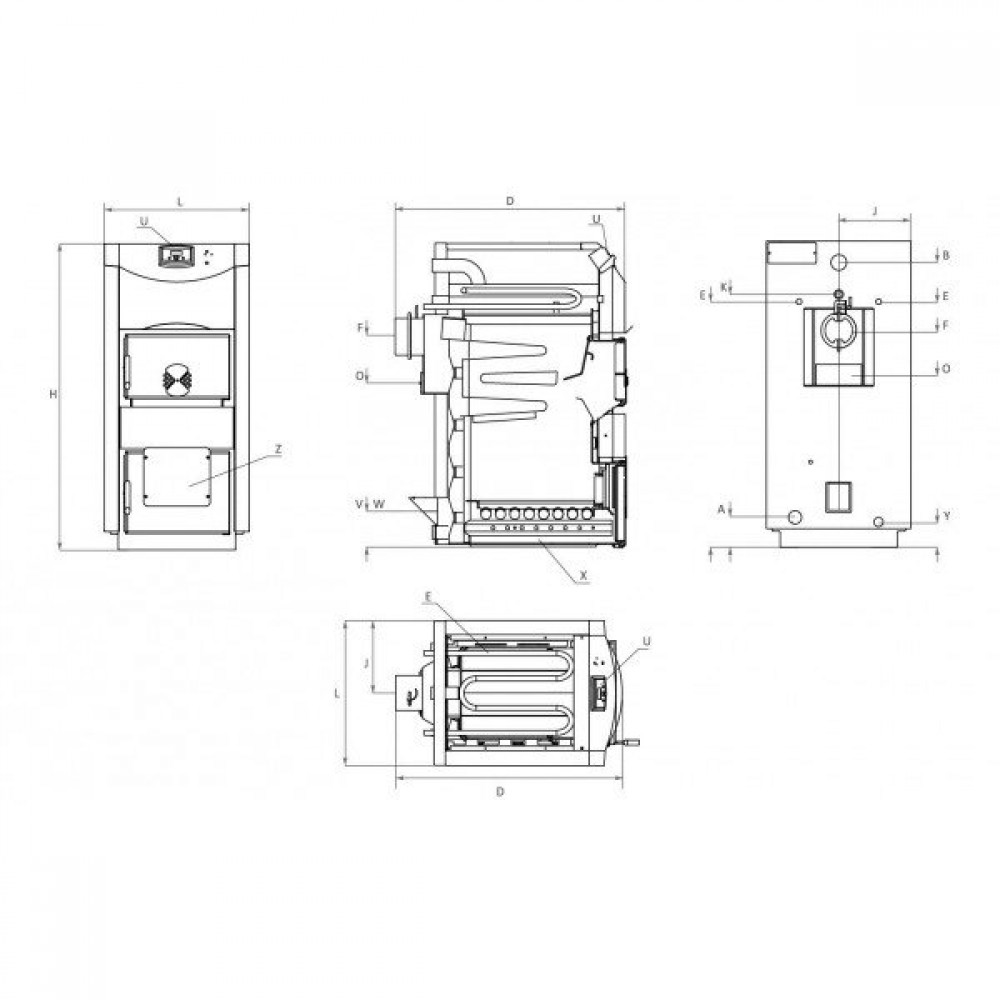 Chaudière à bois BURNiT NWB PRIME 90, 90kW | Chaudières à bois | Bois |
