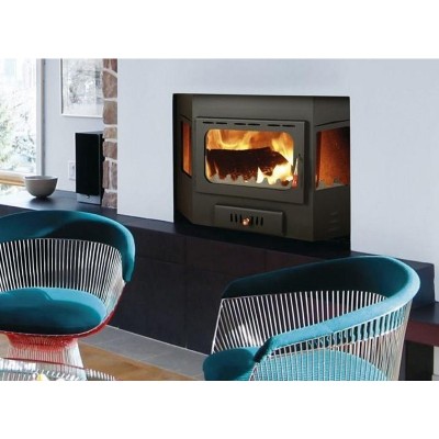 Insert cheminée bouilleur Prity A W16, 21kw - Insert cheminées