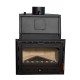 Insert cheminée bouilleur Prity AC W20, 25kw | Insert cheminées bouilleur | Insert cheminées |