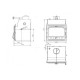 Insert cheminée bouilleur Prity C W18, 23.5kw | Insert cheminées bouilleur | Insert cheminées |