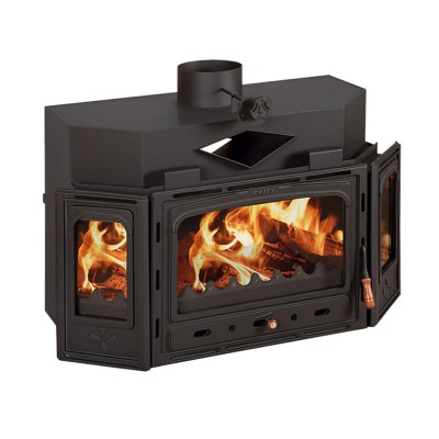 Insert cheminée Prity TC, 16kW - Cheminée moderne