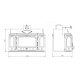 Insert cheminée Prity TC, 16kW | Insert Cheminées à bois | Insert cheminées |