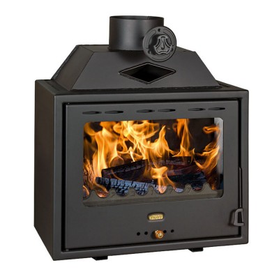 Insert cheminée Prity PS2, Droite 10.3kW - Insert cheminées