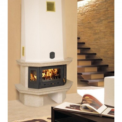  Insert cheminée bouilleur Prity TC W28, 33.3kw - Insert cheminées