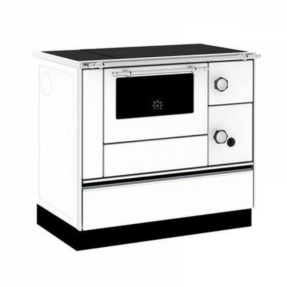 Cuisinière à bois Alfa Plam Alfa 90 H Favorit Blanc Gauche, 6.4 kW | Cuisinières à bois | Bois |