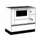 Cuisinière à bois Alfa Plam Alfa 90 H Favorit Blanc Gauche, 6.4 kW | Cuisinières à bois | Bois |